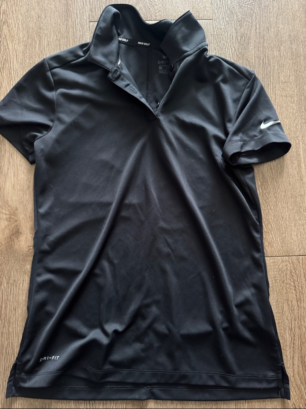 Nike Dri-FIT Women’s Black Golf Polo